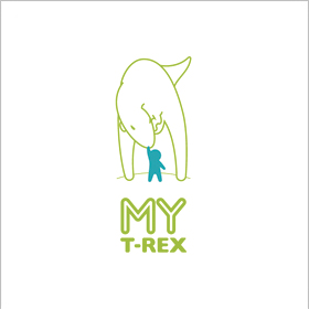 My T-rex logo